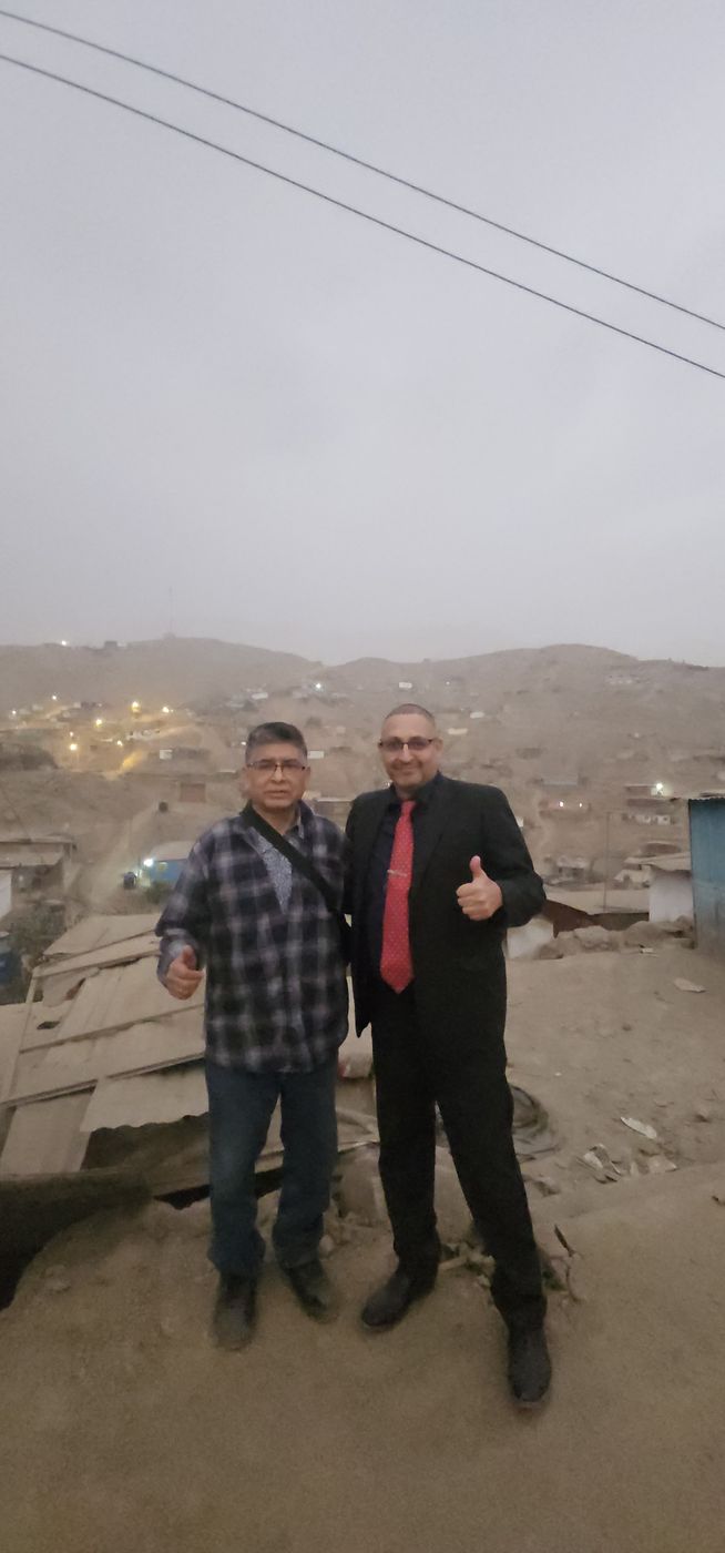 With Pastor José Ocas