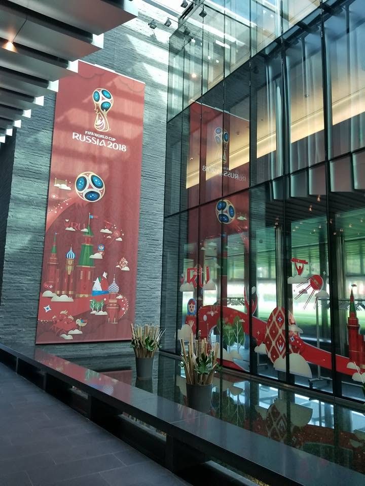 At FIFA headquarters, Zurich